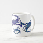 Chesapeake-blaue Krabben Kaffeetasse (VorderseiteRechts)