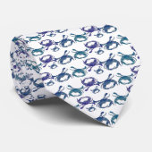 Chesapeake-blaue Krabben Krawatte (Gerollt)