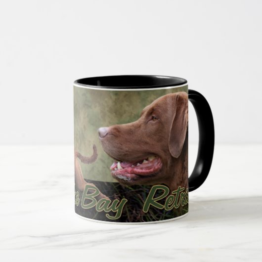 Chesapeake-Bucht-Retriever-Tasse Tasse (VorderseiteRechts)