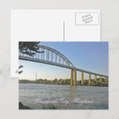Chesapeake City Maryland Postcard Postkarte (Vorne/Hinten)