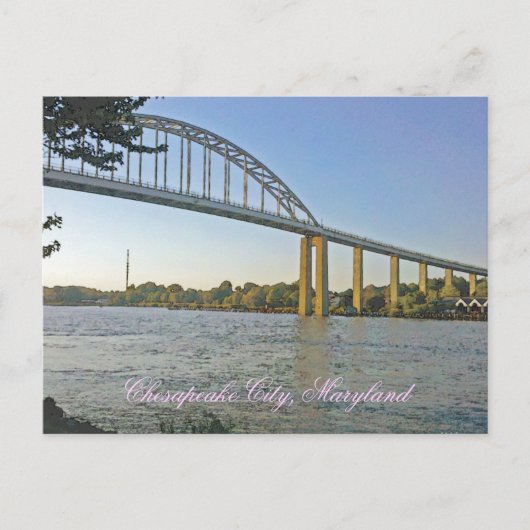 Chesapeake City Maryland Postcard Postkarte (Vorderseite)