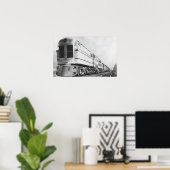 Chesapeake & Ohio Bahn "500" Lokomotive Poster (Heimbüro)