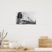 Chesapeake & Ohio Bahn "500" Lokomotive Poster (Küche)