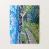 Chesapeake Ohio Canal Maryland. Puzzle (Vertikal)