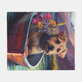 Chesapeake on a Paddle: Ein Landschaftliches Abent Fleecedecke (Vorderseite (Horizontal))