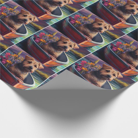 Chesapeake on a Paddle: Ein Landschaftliches Abent Geschenkpapier (Ecke)