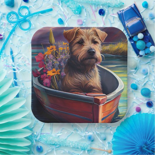 Chesapeake on a Paddle: Ein Landschaftliches Abent Pappteller (Party)