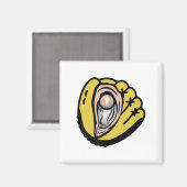 Chesapeake Oyster Catchers Logo Magnet (Vorderseite/Rückseite)