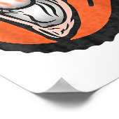 Chesapeake Oyster Catchers Logo Poster (Ecke)