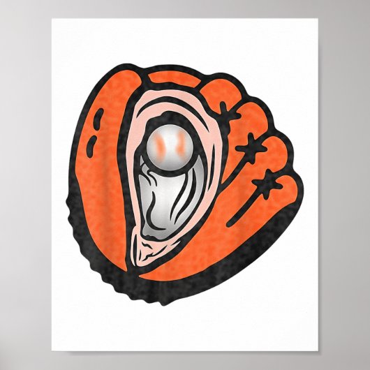 Chesapeake Oyster Catchers Logo Poster (Vorne)
