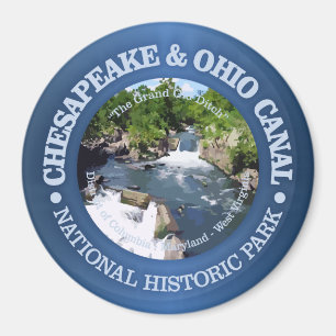 Chesapeake u. Ohio-Kanal NHP Magnet