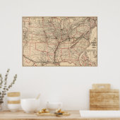 Chesapeake und Ohio Railway Poster (Küche)