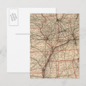 Chesapeake und Ohio Railway Postkarte (Vorne/Hinten)