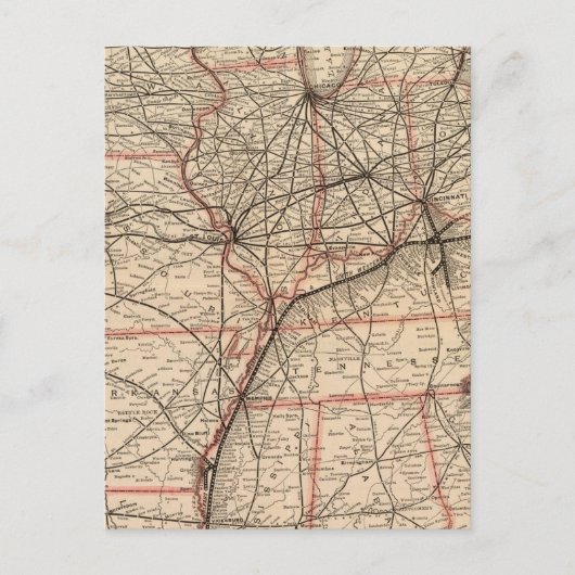Chesapeake und Ohio Railway Postkarte (Vorderseite)
