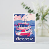 Chesapeake Virginia Postkarte (Stehend Vorderseite)