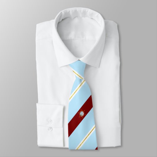 Chesapeake (Virginia) Stadtflagge Neck Tie Krawatte (Gebunden)