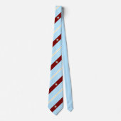 Chesapeake (Virginia) Stadtflagge Neck Tie Krawatte (Vorderseite)