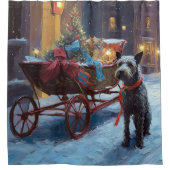 Chesapeake Weihnachtsfeiertage Duschvorhang (Vorderseite)