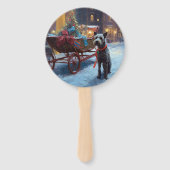 Chesapeake Weihnachtsfeiertage Fächer (Rückseite)