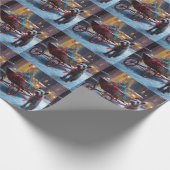 Chesapeake Weihnachtsfeiertage Geschenkpapier (Ecke)