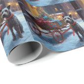 Chesapeake Weihnachtsfeiertage Geschenkpapier (Rolleneckpunkt)