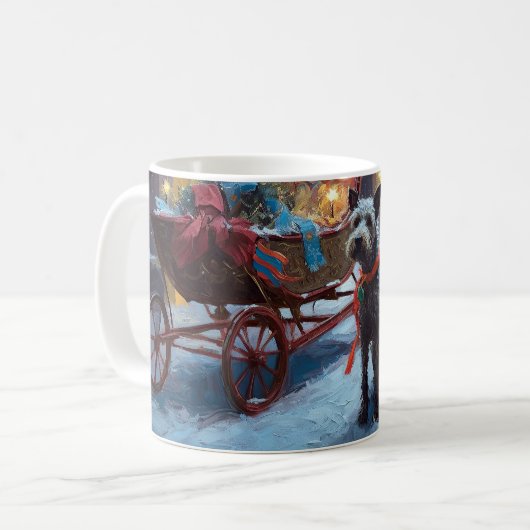 Chesapeake Weihnachtsfeiertage Kaffeetasse (Vorderseite Links)