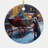 Chesapeake Weihnachtsfeiertage Keramik Ornament (Hinten)