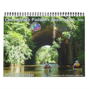 Chesapeakepaddlers-Vereinigungs-Kalender 2014 Kalender