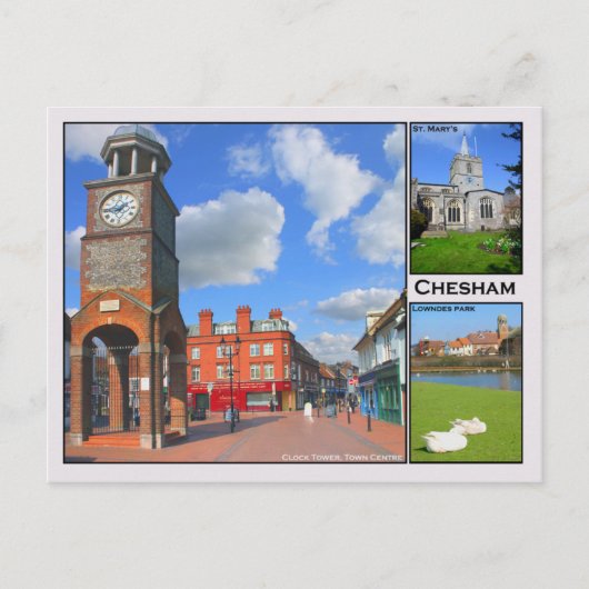 Chesham Postcard Postkarte (Vorderseite)