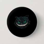 Cheshire Alice Cat waren alle tot Here Wonderland Button (Vorderseite)
