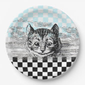 Cheshire Cat 1 Pappteller (Vorderseite)