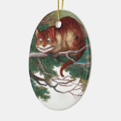 Cheshire Cat 2 Keramikornament (Links)