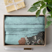 Cheshire Cat Alice im Wunderland Decoupage Seidenpapier (Geschenk)