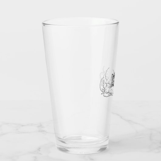 Cheshire Cat (Alice im Wunderland) Glas (Rechts)