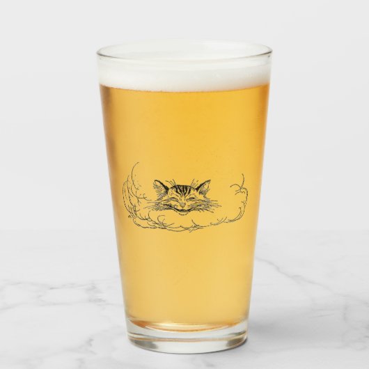 Cheshire Cat (Alice im Wunderland) Glas (Vorne (Gefüllt))