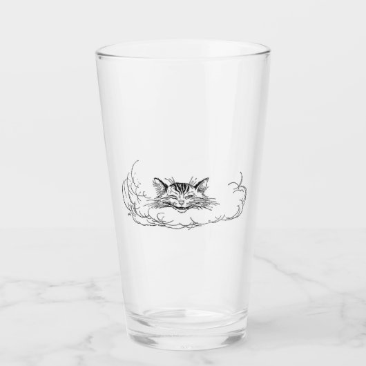Cheshire Cat (Alice im Wunderland) Glas (Vorderseite)