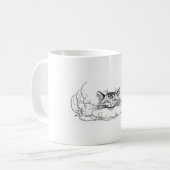 Cheshire Cat (Alice im Wunderland) Kaffeetasse (Vorderseite Links)