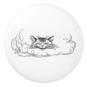Cheshire Cat (Alice im Wunderland) Keramikknauf