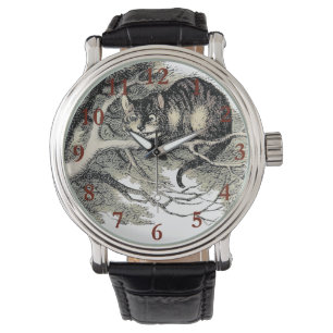 Cheshire Cat Alice im Wunderland Klassiker Armbanduhr