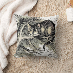 Cheshire Cat Alice im Wunderland Klassiker Kissen