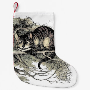 Cheshire Cat Alice im Wunderland Klassiker Kleiner Weihnachtsstrumpf