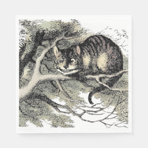 Cheshire Cat Alice im Wunderland Klassiker Serviette
