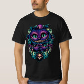 Cheshire Cat Alice im Wunderland T-Shirt (Vorderseite)