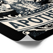 Cheshire Cat - Alice im Wunderland Vintag Book De Poster (Ecke)