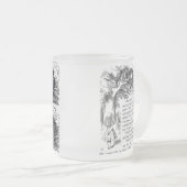 Cheshire cat , “ Alice in Wonderland ” Mattglastasse (VorderseiteRechts)