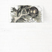 Cheshire Cat Alice Wonderland Classic Banner (InSitu)