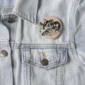 Cheshire Cat Alice Wonderland Classic Button (Beispiel)