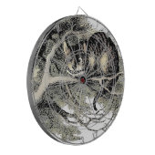 Cheshire Cat Alice Wonderland Classic Dartscheibe (Vorderseite Links)