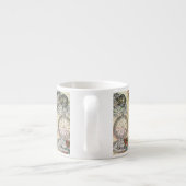 Cheshire Cat Alice Wonderland Classic Espressotasse (Rückseite)