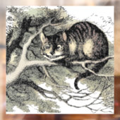 Cheshire Cat Alice Wonderland Classic Fensteraufkleber (Blatt 2)